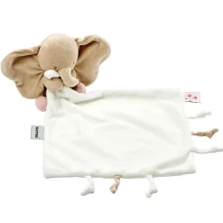 Nattou                    Doudou Câlin/Couverture Éléphant Fanfan    Blanc Crème
