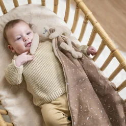 Nattou Doudou couverture Glow in the dark Beige