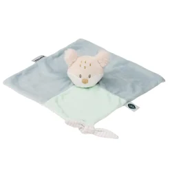 Nattou Doudou renard Flo Vert-Bleu