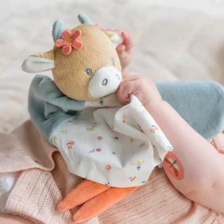 Nattou Doudou vache Mila, Zoé et Lana Beige