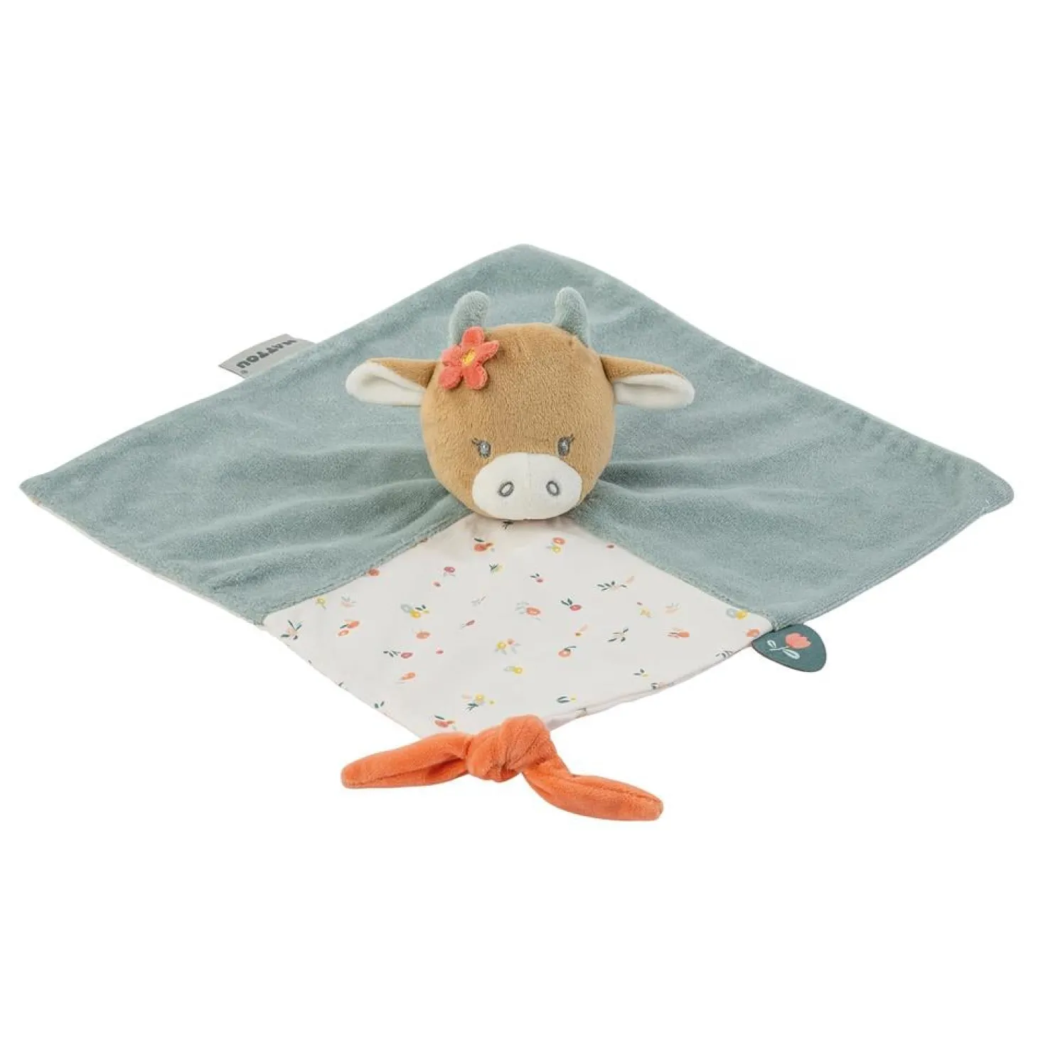 Nattou Doudou vache Mila, Zoé et Lana Beige