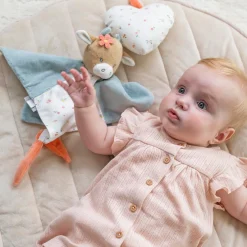 Nattou Doudou vache Mila, Zoé et Lana Beige