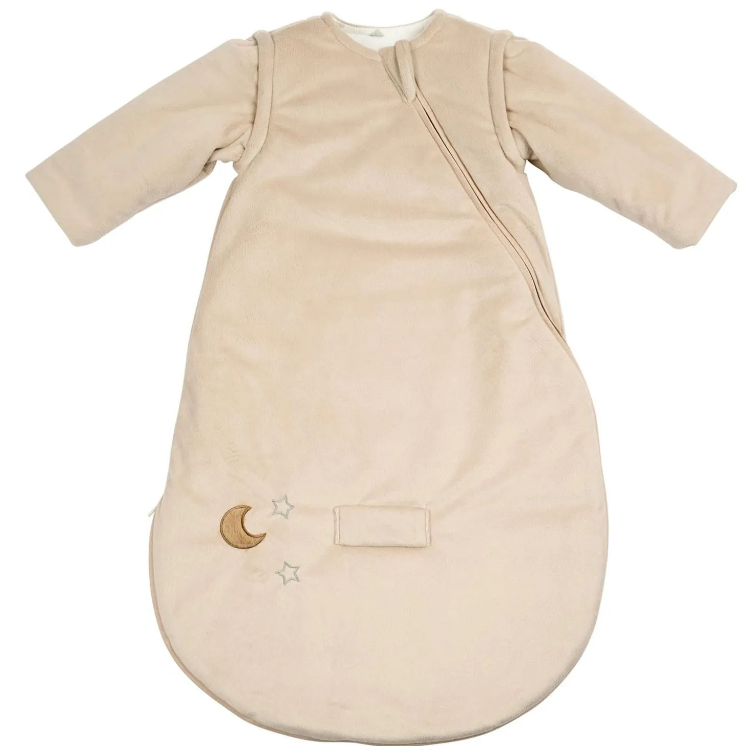 Nattou Gigoteuse Manches Det. Velours Tog 2.5 Loulou Sable 70 cm / 0-6 mois