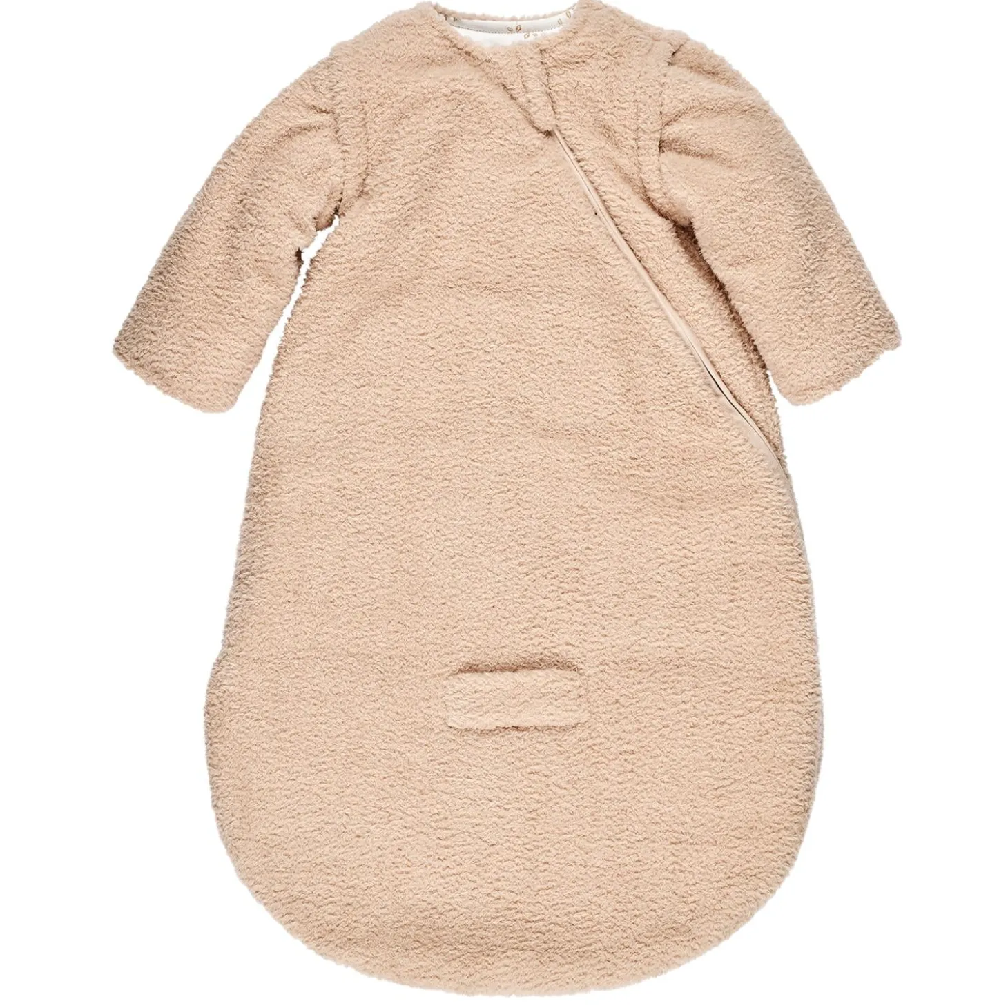Nattou Gigoteuse Manches Det. Bouclette Tog 2,5 Teddy Beige 0-6 mois