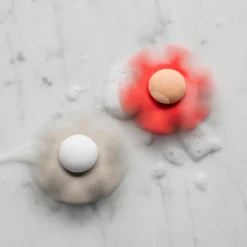 Nattou                    Jouet Spinner silicone fleur    Rose