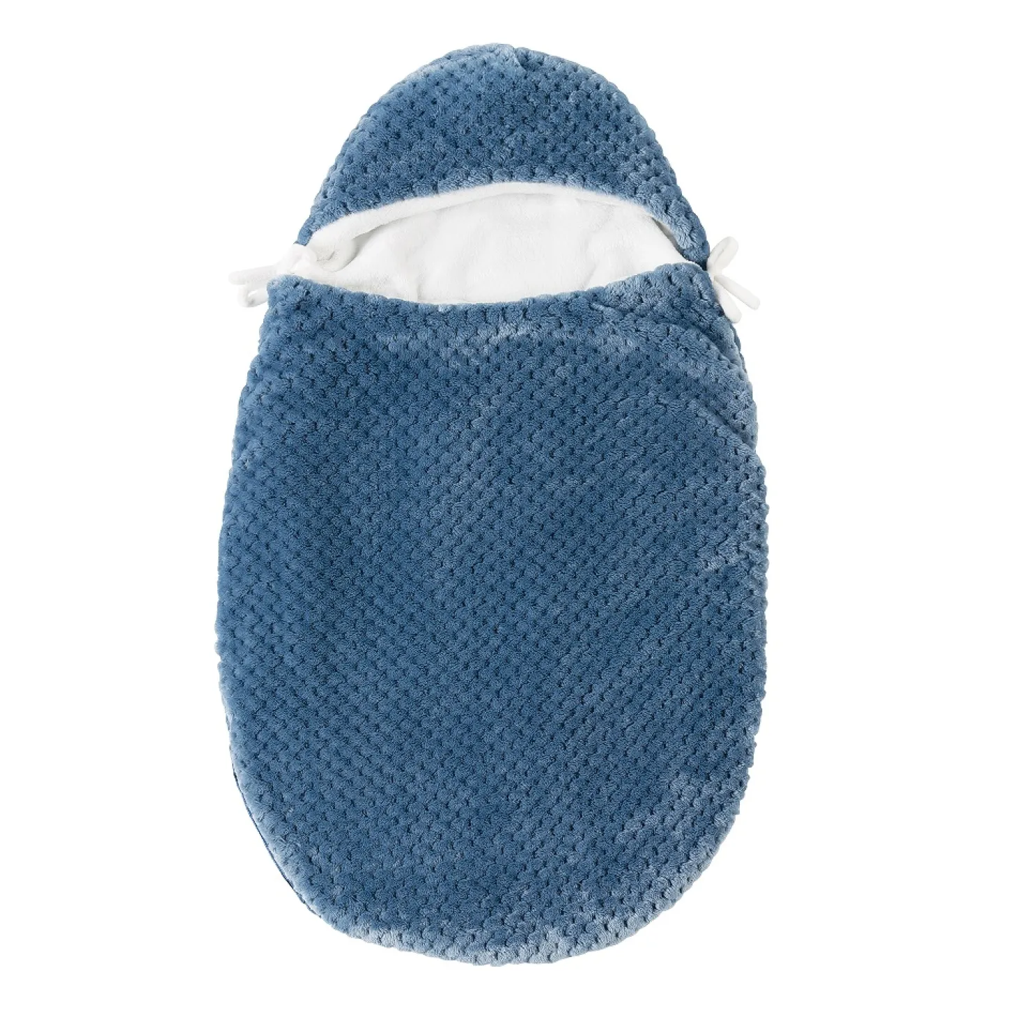 Nattou Lapidou Nid d'ange Cocoon Bleu 0-6 mois