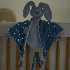 Nattou                    Maxi doudou Lapidou Glow    Bleu