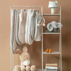 Nattou Maxi Peluche Âne Longs Poils Loulou Caramel