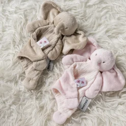 Nattou                    Mini Doudou Éléphant Fanfan    Rose