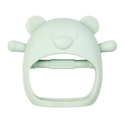 Nattou                    Moufle de dentition Silicone    Vert
