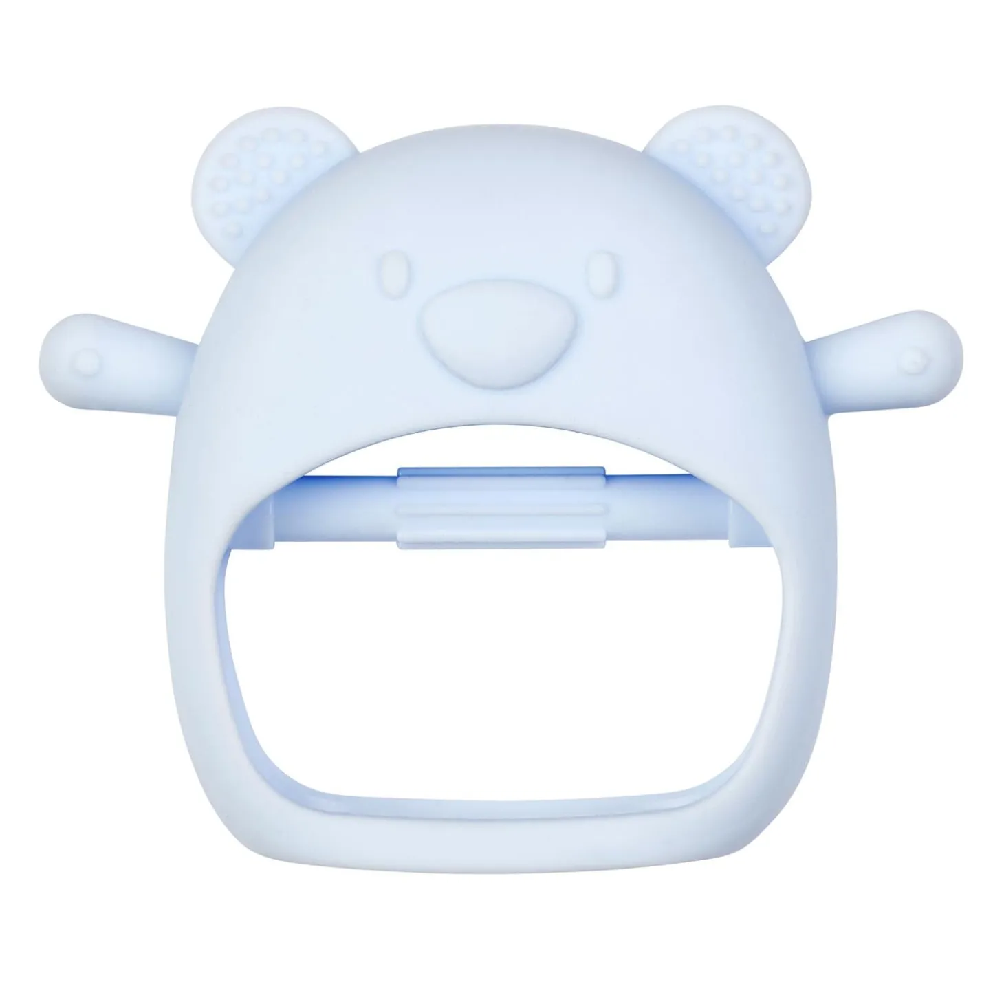 Nattou Moufle de dentition Silicone Bleu