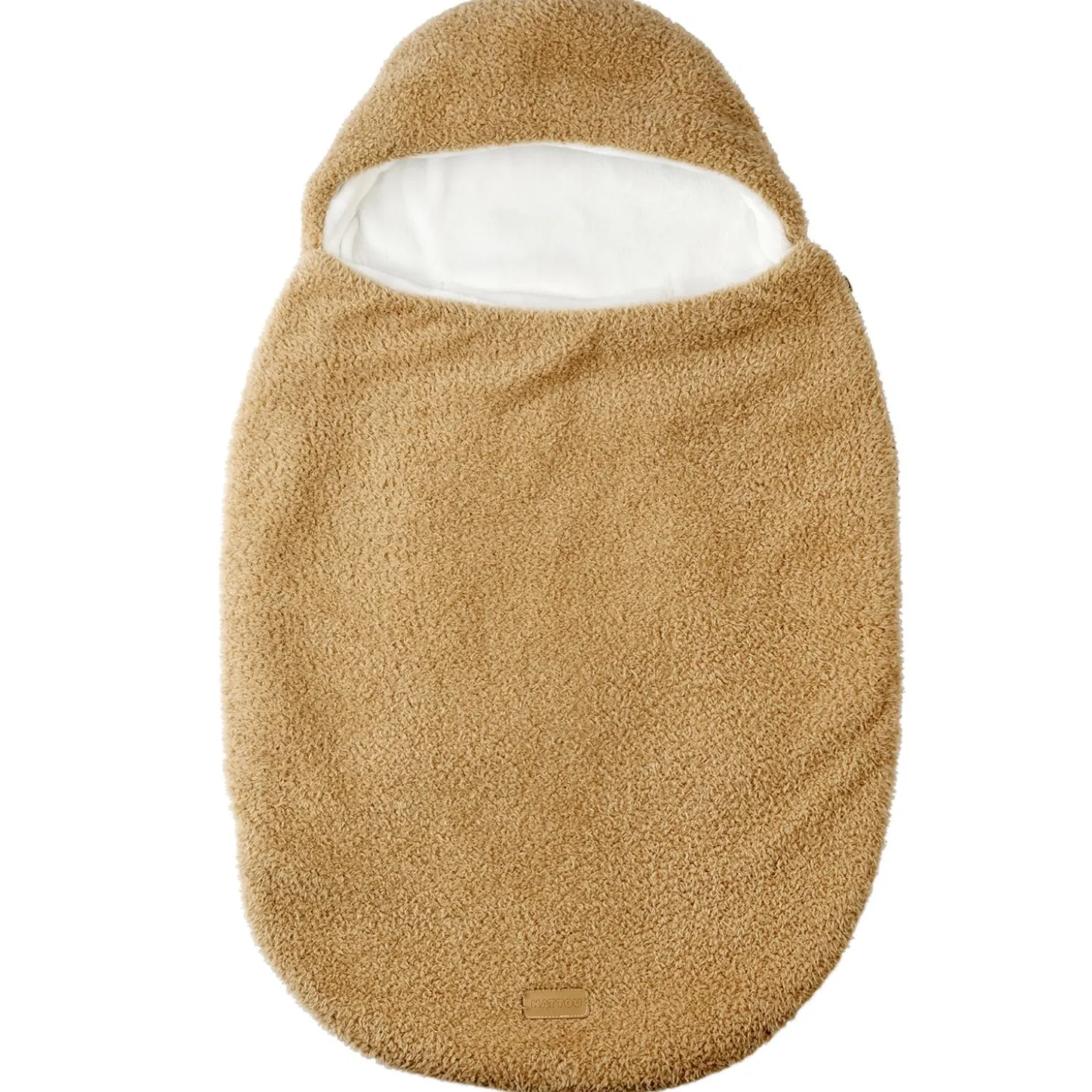 Nattou Nid d'ange Bouclette Teddy Caramel
