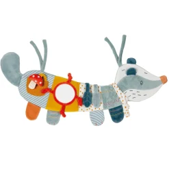 Nattou Panneau d'activités Felix et Leo Multicolore
