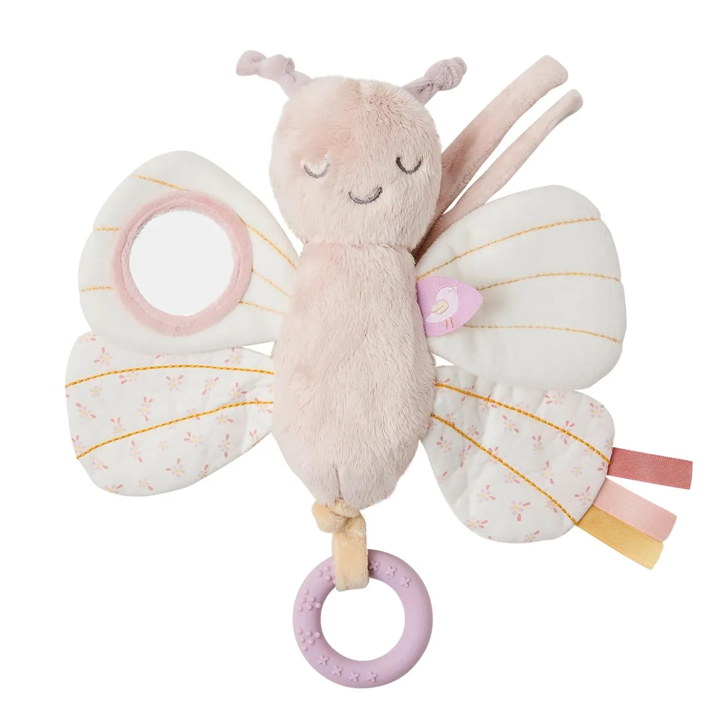 Nattou Papillon d'activité Alice et Pomme Rose