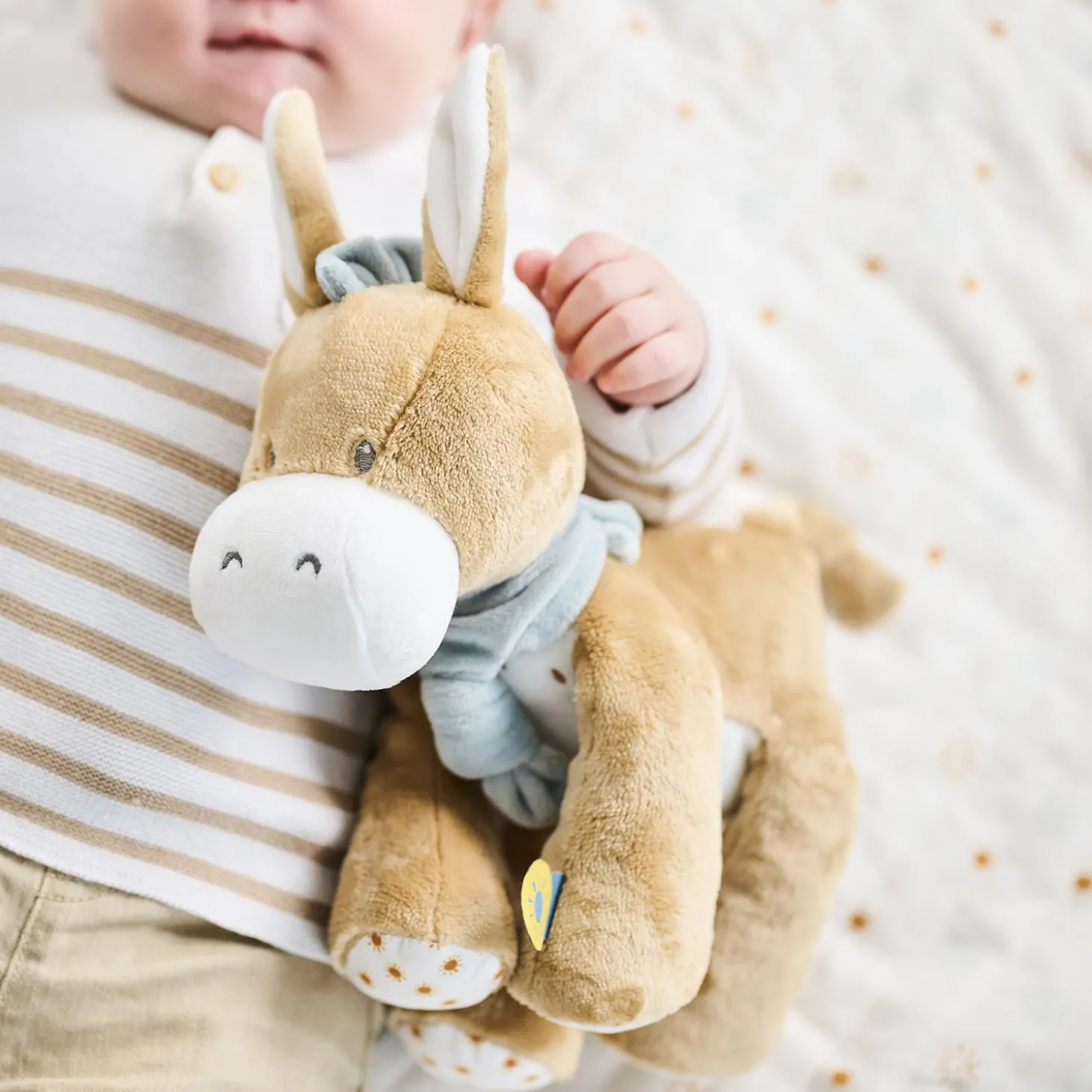 Nattou Peluche Ane Leo Felix et Leo Brun