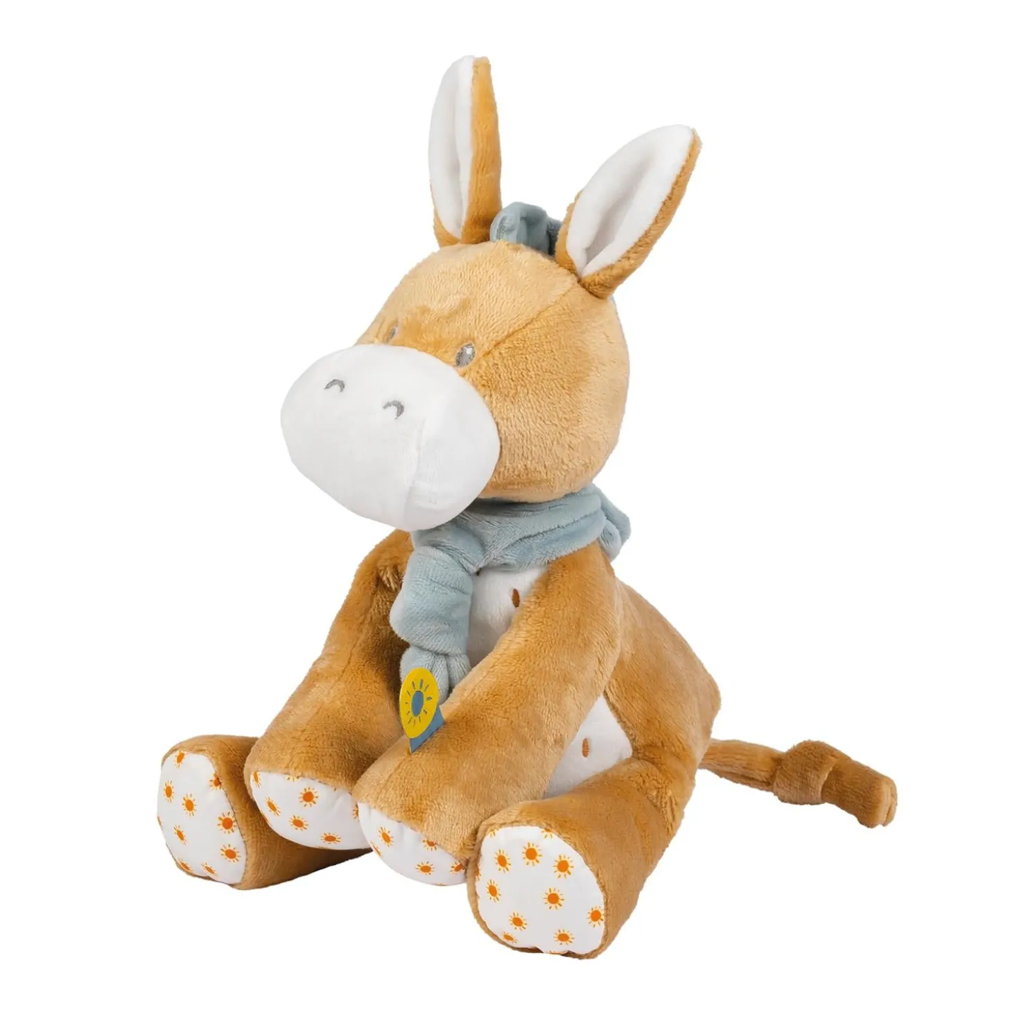 Nattou Peluche Ane Leo Felix et Leo Brun