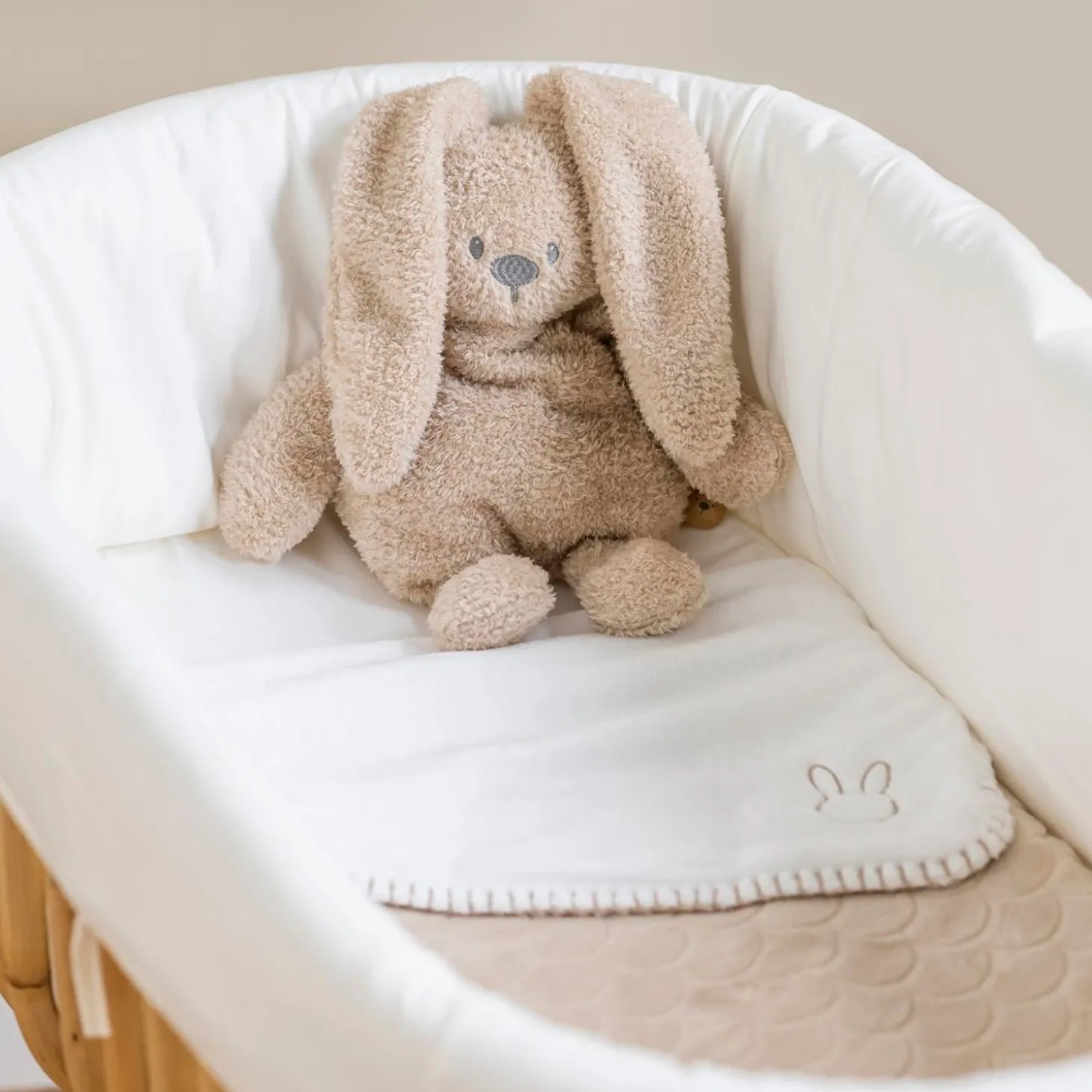 Nattou Peluche Lapidou teddy Sable
