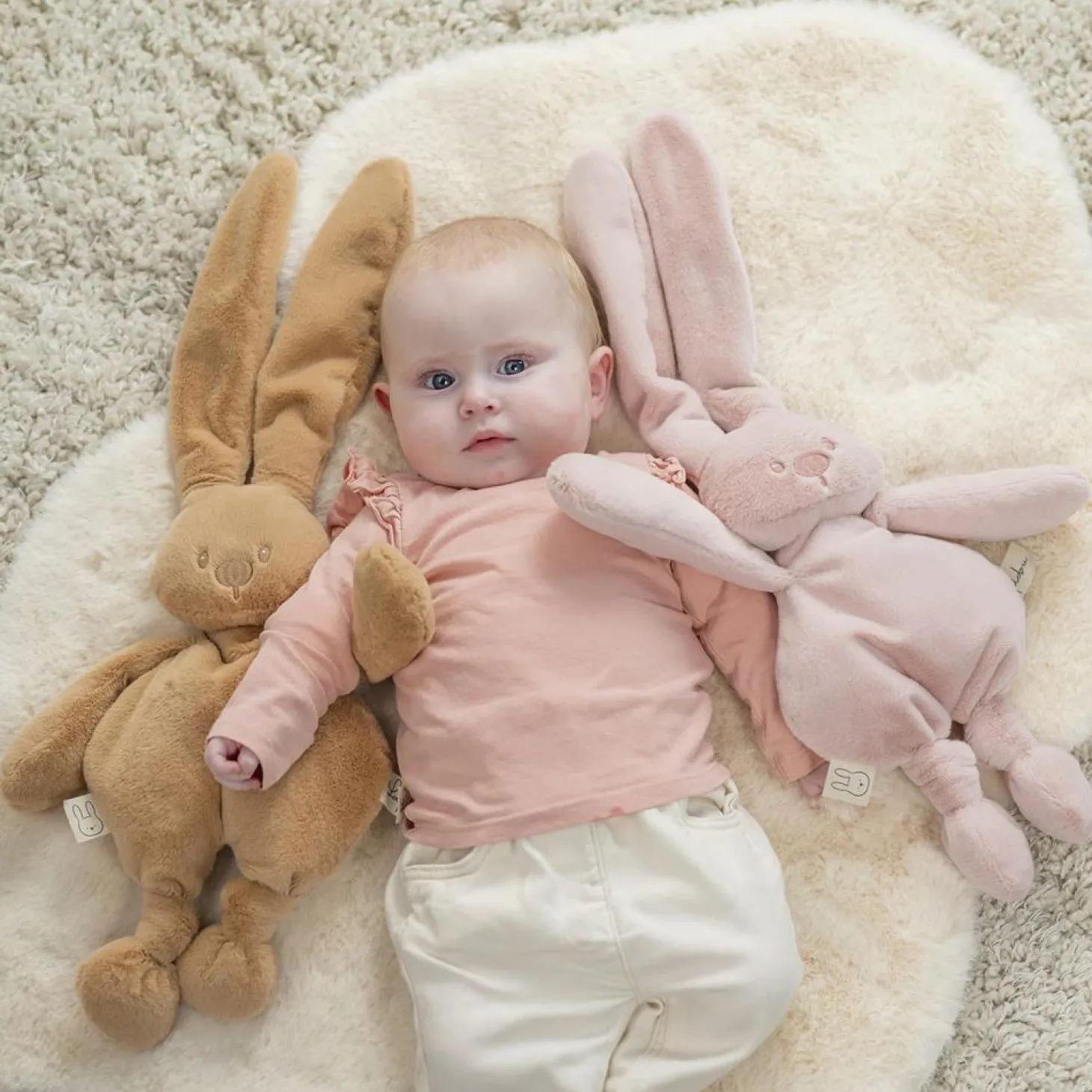 Nattou Peluche Lapidou Toudous Rose Poudré