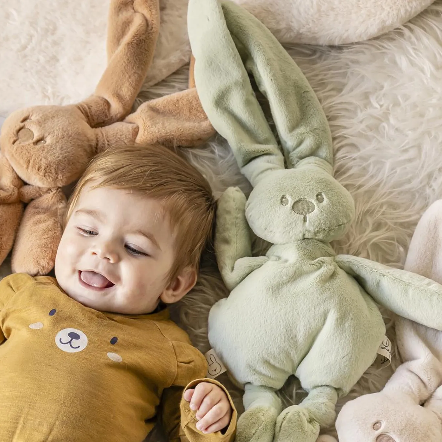 Nattou Peluche Lapidou Toudous Vert Tilleul