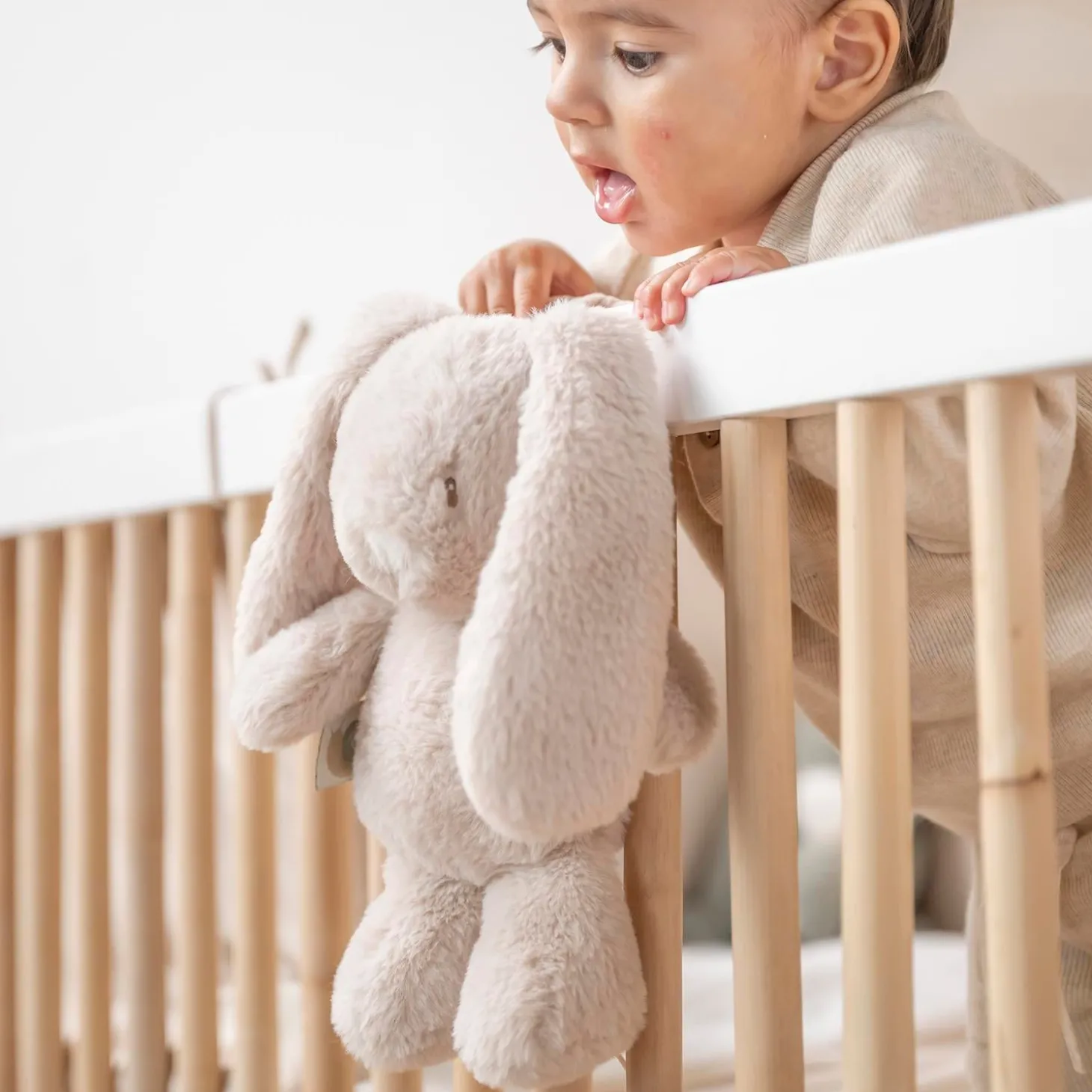 Nattou Peluche Loulou Lapin Sable