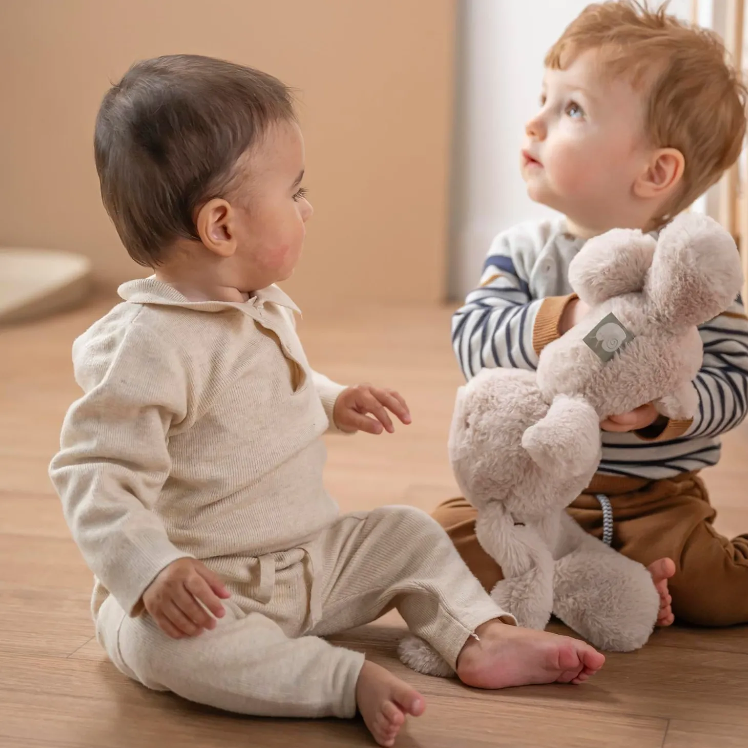 Nattou Peluche Loulou Lapin Sable
