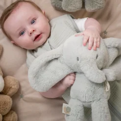 Nattou Peluche Loulou Éléphant Vert tilleul