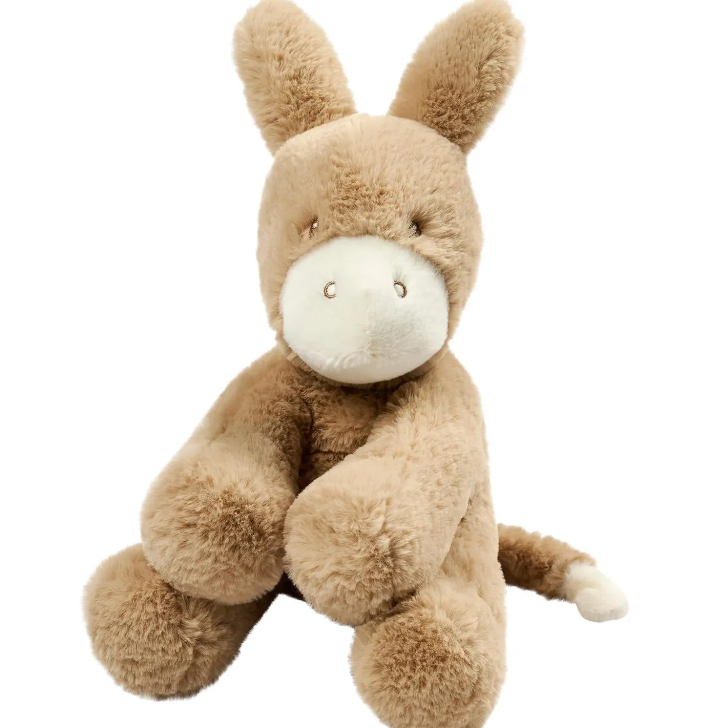 Nattou Peluche Loulou Âne Caramel