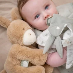 Nattou Peluche Loulou Âne Caramel