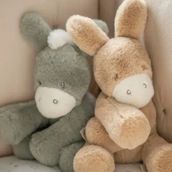 Nattou                    Peluche Loulou    Âne Vert foncé