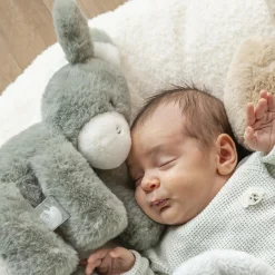 Nattou Peluche Loulou Âne Vert foncé