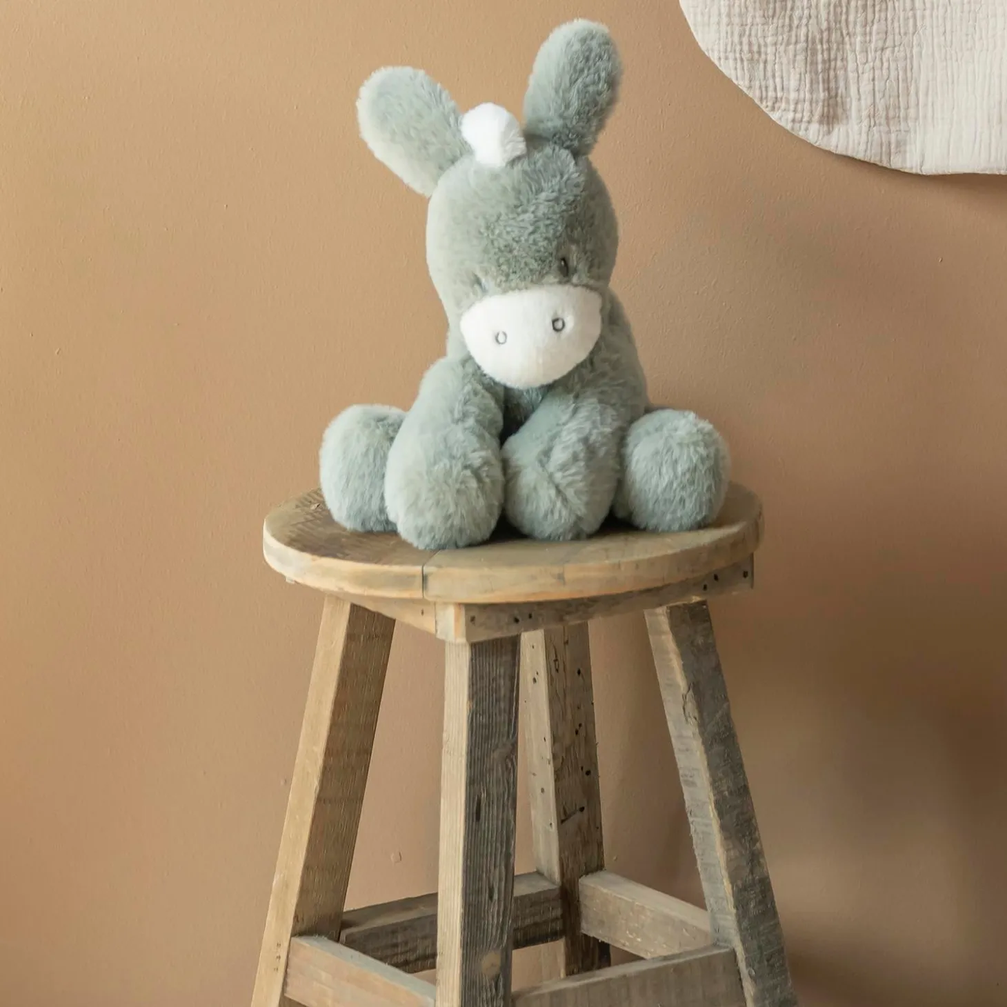 Nattou Peluche Loulou Âne Vert foncé
