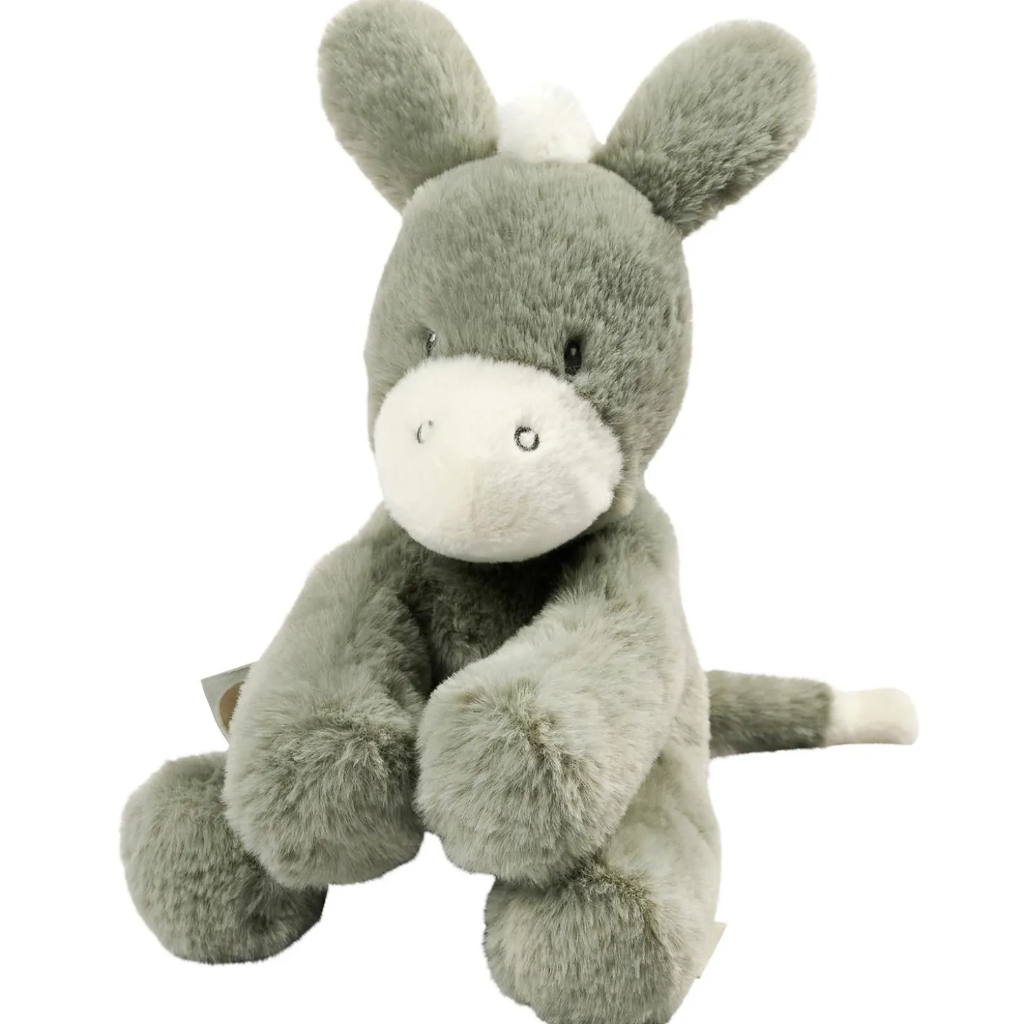Nattou Peluche Loulou Âne Vert foncé