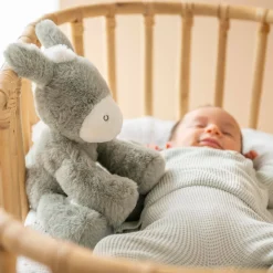 Nattou Peluche Loulou Âne Vert foncé