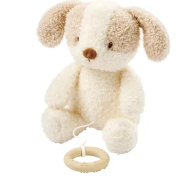 Nattou Peluche musicale Bébé Chien Bouclette Teddy Ecru