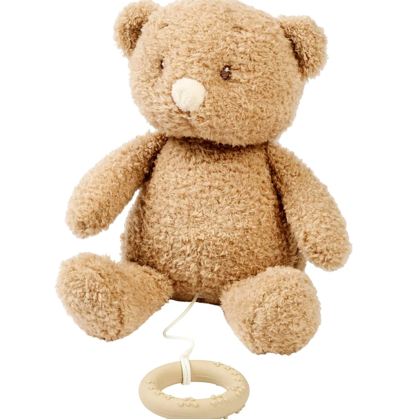 Nattou Peluche musicale Bébé Ours Bouclette Teddy Caramel