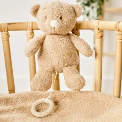 Nattou Peluche musicale Bébé Ours Bouclette Teddy Caramel