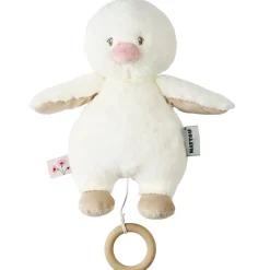 Nattou Peluche musicale Caneton Blanc Fanfan Blanc