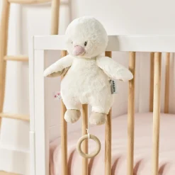 Nattou Peluche musicale Caneton Blanc Fanfan Blanc