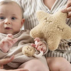 Nattou Peluche musicale Teddy Etoile Beige