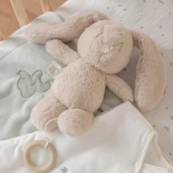 Nattou Peluche Musical Loulou Lapin Sable