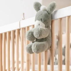 Nattou Peluche Musical Loulou Âne Vert foncé