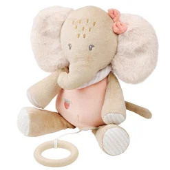 Nattou                    Peluche musical éléphant Oli    Rose