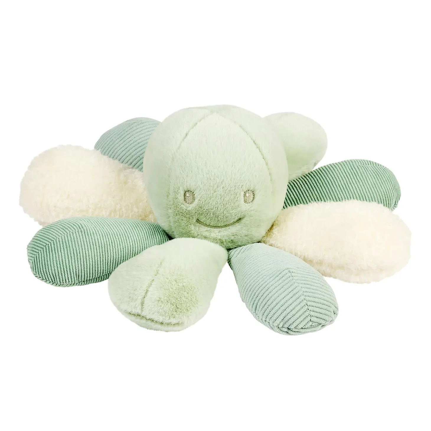 Nattou Peluche Pieuvre activité Lapidou Vert tilleul