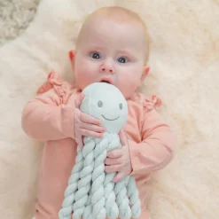 Nattou Peluche Pieuvre Lapidou Bleu ciel