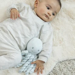 Nattou Peluche Pieuvre Lapidou Bleu ciel