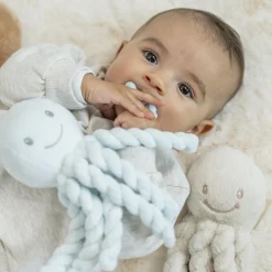 Nattou Peluche Pieuvre Toudous Lapidou Sable