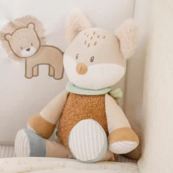 Nattou Peluche renard Flo Marron