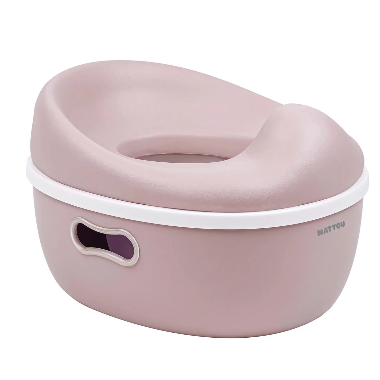 Nattou Pot d'apprentissage Potty 3 en 1 Vieux Rose