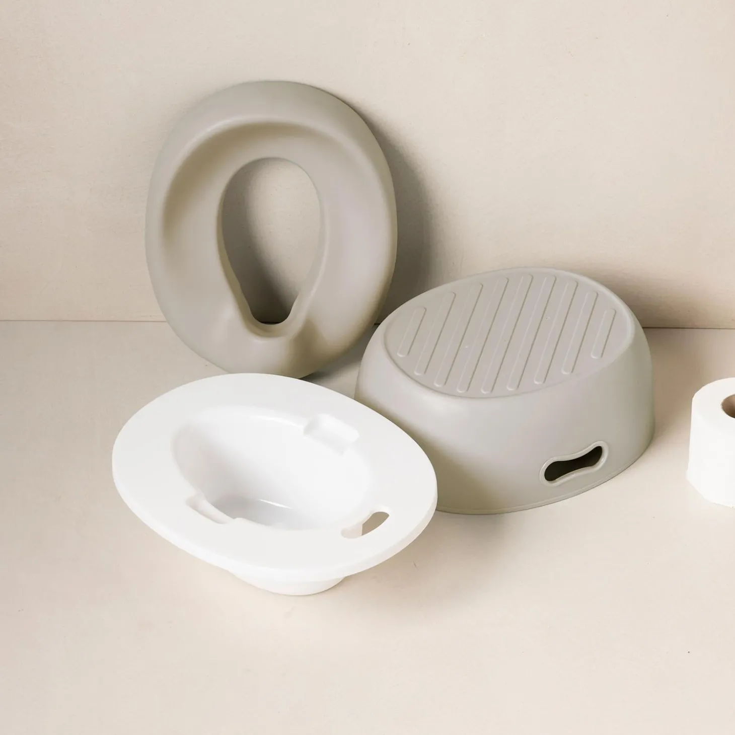 Nattou Pot pour bébé 3 en 1 Potty Beige