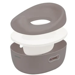 Nattou Pot pour bébé 3 en 1 Potty Taupe